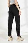 Zivame Knit Cotton Loungewear Bottom - Black Beauty — thumbnail 3